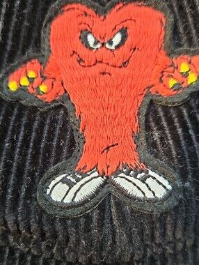 H&M  Black Limited Edition  Corduroy Gossamer Warner Bros  Cartoon Cap Hat OS